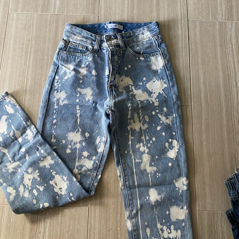 Adika splatter jeans